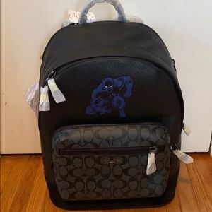 Coach charcoal/black signature Black panther